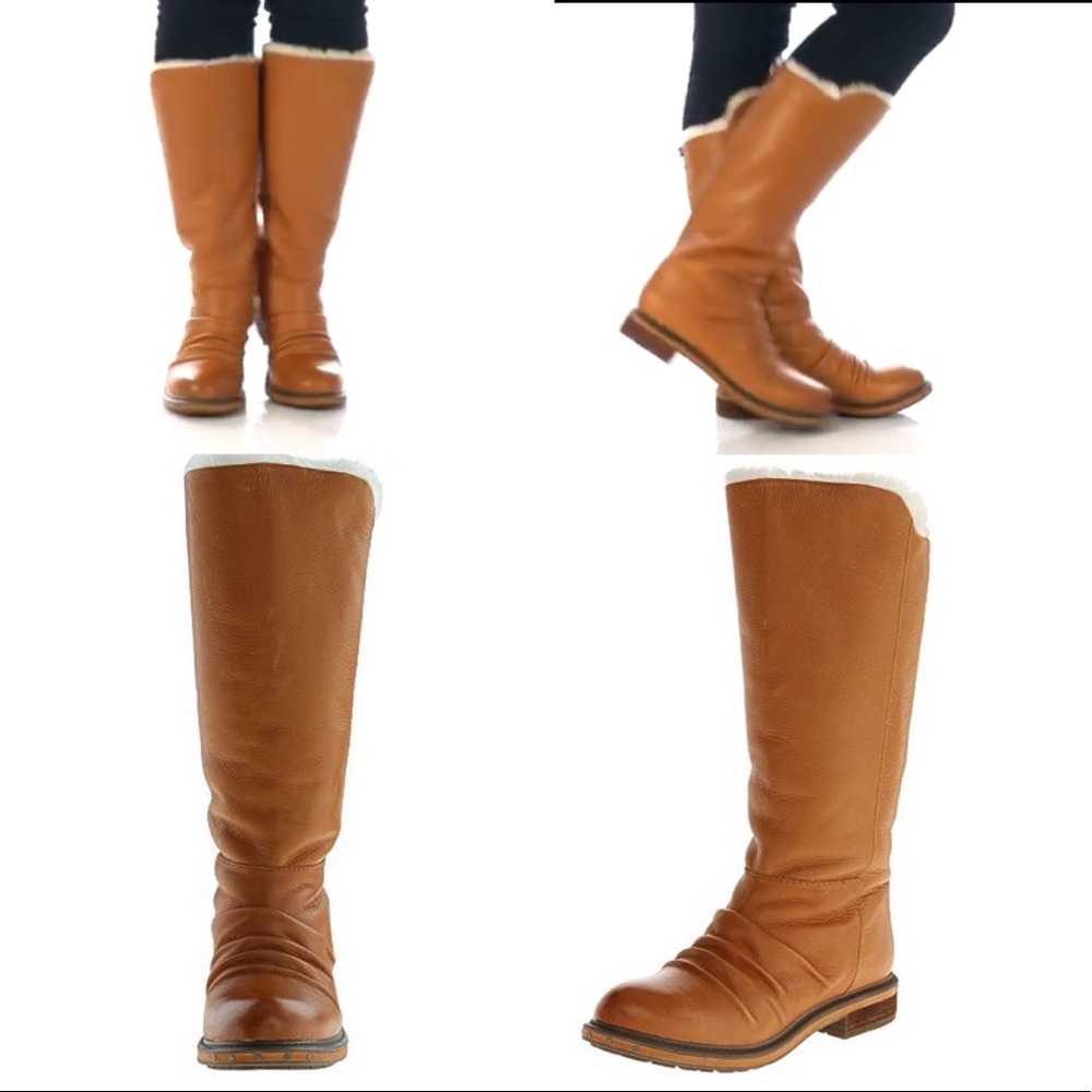 Reserved for TSF: Naya 'Raptor' Leather Tall Boot